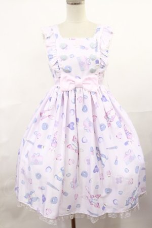 画像: Angelic Pretty / Fancyホスピタルジャンパースカート Free ピンク H-25-04-09-1004-AP-OP-NS-ZH