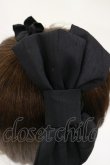 画像2: Angelic Pretty / シャンタンフリルPartyカチューシャ  ブラック H-25-04-09-1041-AP-AC-NS-ZH (2)