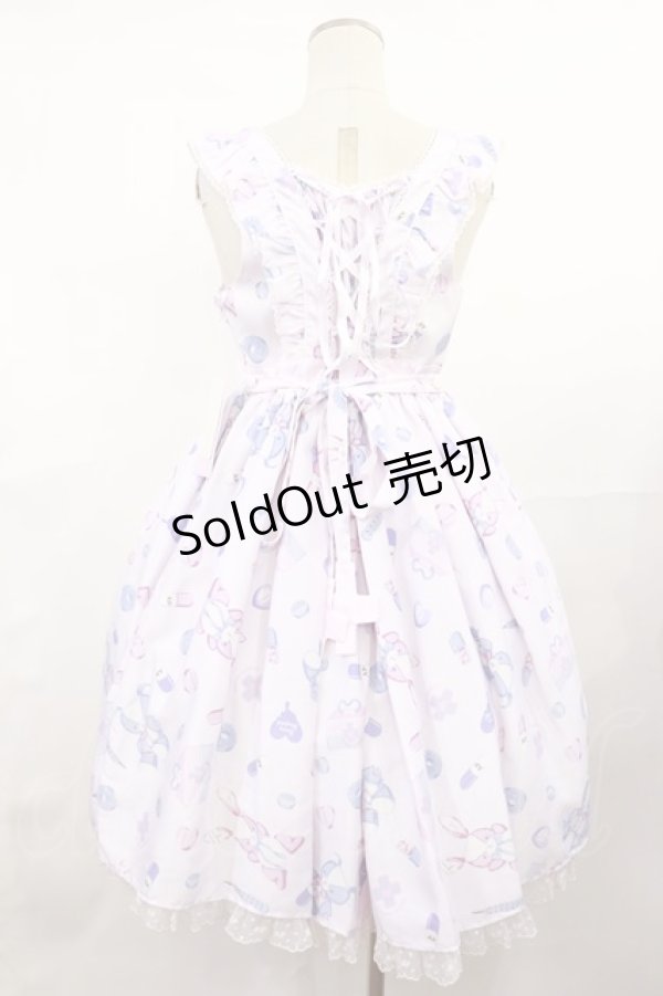 画像3: Angelic Pretty / Fancyホスピタルジャンパースカート Free ピンク H-25-04-09-1004-AP-OP-NS-ZH (3)