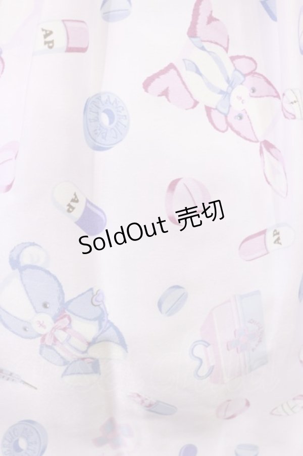 画像5: Angelic Pretty / Fancyホスピタルジャンパースカート Free ピンク H-25-04-09-1004-AP-OP-NS-ZH (5)