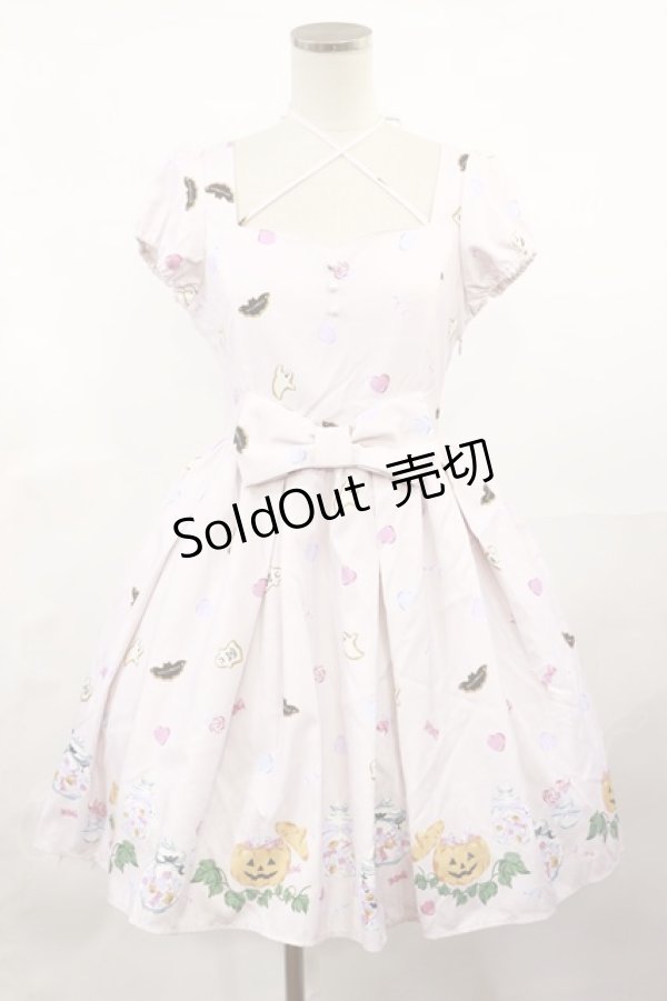 画像1: Ank Rouge / ハロウィンワンピース M ピンク H-25-04-09-1006-CA-OP-NS-ZH (1)