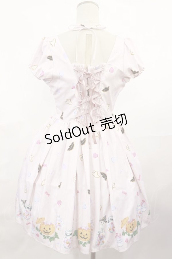 画像2: Ank Rouge / ハロウィンワンピース M ピンク H-25-04-09-1006-CA-OP-NS-ZH (2)