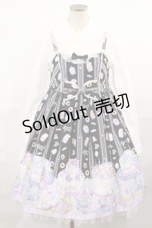 画像: Angelic Pretty / Whip FactoryジャンパースカートSet Free ブラック H-25-04-09-1008-AP-OP-NS-ZH