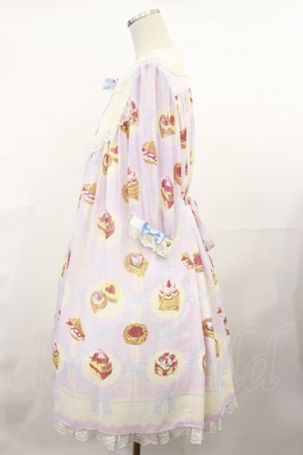 画像2: Angelic Pretty / Sweet Bakeryワンピース Free ピンク H-25-04-09-1010-AP-OP-NS-ZH (2)