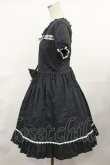 画像2: metamorphose / はしごレース半袖ワンピース Free ブラック H-25-04-09-1016-ME-OP-NS-ZH (2)