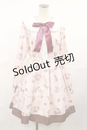 画像: Avail / サンリオキャラクターズコラボ/マイメロディワンピース M ピンク H-25-04-09-1029-LO-OP-NS-ZH