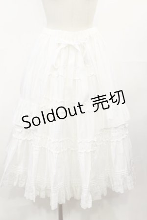 画像: Victorian maiden / タブリエペチコート Free オフホワイト H-25-04-09-1033-CL-SK-NS-ZH