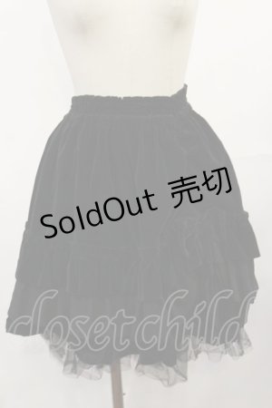 画像: Heart E / 別珍スカート  ブラック H-25-04-09-1035-LO-SK-NS-ZH
