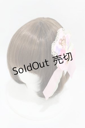 画像: BABY,THE STARS SHINE BRIGHT / くみゃちゃんのキラキラMilky Way柄バレッタ  ピンク H-25-04-09-016-BA-AC-NS-ZH