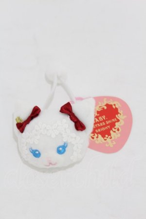 画像: BABY,THE STARS SHINE BRIGHT / ねこくみゃちゃんヘアゴム  オフ H-25-04-09-023-BA-AC-NS-ZH