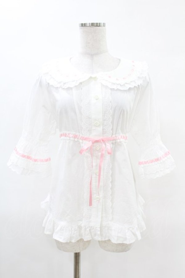 画像1: BABY,THE STARS SHINE BRIGHT / Cheerful Cherryブラウス Free オフ/ピンク H-25-04-09-030-BA-BL-NS-ZH (1)