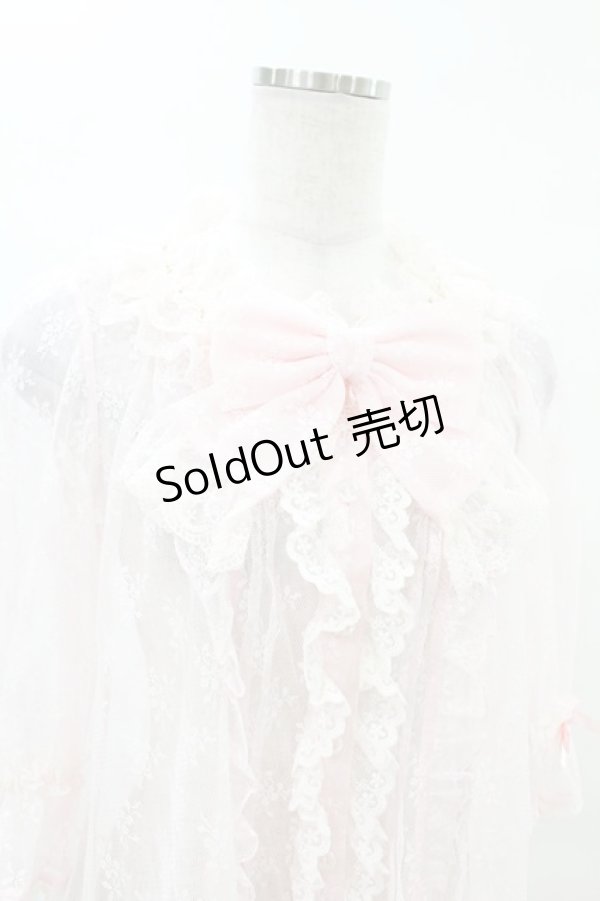 画像4: Angelic Pretty / Lacy Princessブラウス Free ピンク H-25-04-09-031-AP-BL-NS-ZH (4)