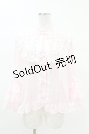 画像: Angelic Pretty / Princessメリロットブラウス Free ピンク H-25-04-09-032-AP-BL-NS-ZH
