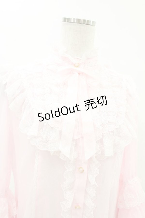 画像4: Angelic Pretty / Princessメリロットブラウス Free ピンク H-25-04-09-032-AP-BL-NS-ZH (4)