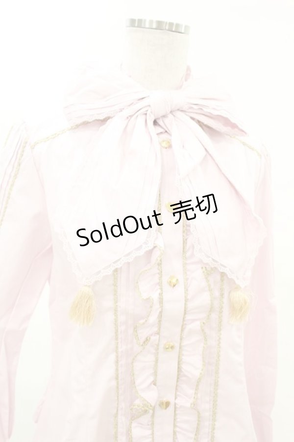 画像4: Angelic Pretty / Dollsボウタイブラウス Free ピンク H-25-04-09-033-AP-BL-NS-ZH (4)