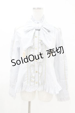 画像: Angelic Pretty / Dollsボウタイブラウス Free サックス H-25-04-09-034-AP-BL-NS-ZH