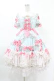 画像1: BABY,THE STARS SHINE BRIGHT / La Chasse aux Papillons 蝶々を追って迷い込んた お花畑へ ワンピースドレス Free サックス H-25-04-09-035-BA-OP-NS-ZH (1)