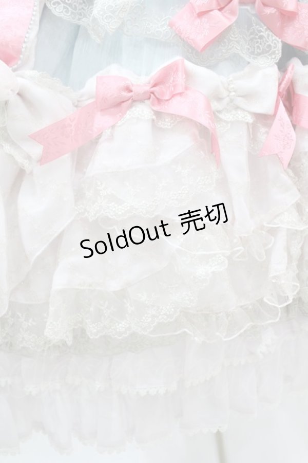 画像5: BABY,THE STARS SHINE BRIGHT / La Chasse aux Papillons 蝶々を追って迷い込んた お花畑へ ワンピースドレス Free サックス H-25-04-09-035-BA-OP-NS-ZH (5)