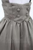 画像4: Sheglit / "Earl Grey"コルセットロングスカート  モスグリーン H-25-04-10-004-EL-SK-KB-ZH (4)