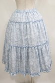画像3: m petit by misako / NINA'Sコラボスカート L アイボリー/サックス リバーシブル H-25-04-10-1027-LO-SK-NS-ZH (3)