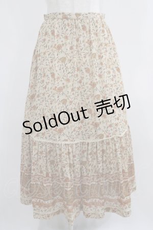 画像: INGEBORG / ロングスカート M ベージュ H-25-04-10-1030-LO-SK-NS-ZH