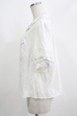 画像2: 絵本少女（海外ロリータブランド） / 刺繍ブラウス XL オフ H-25-04-10-1054-LO-BL-NS-ZH (2)