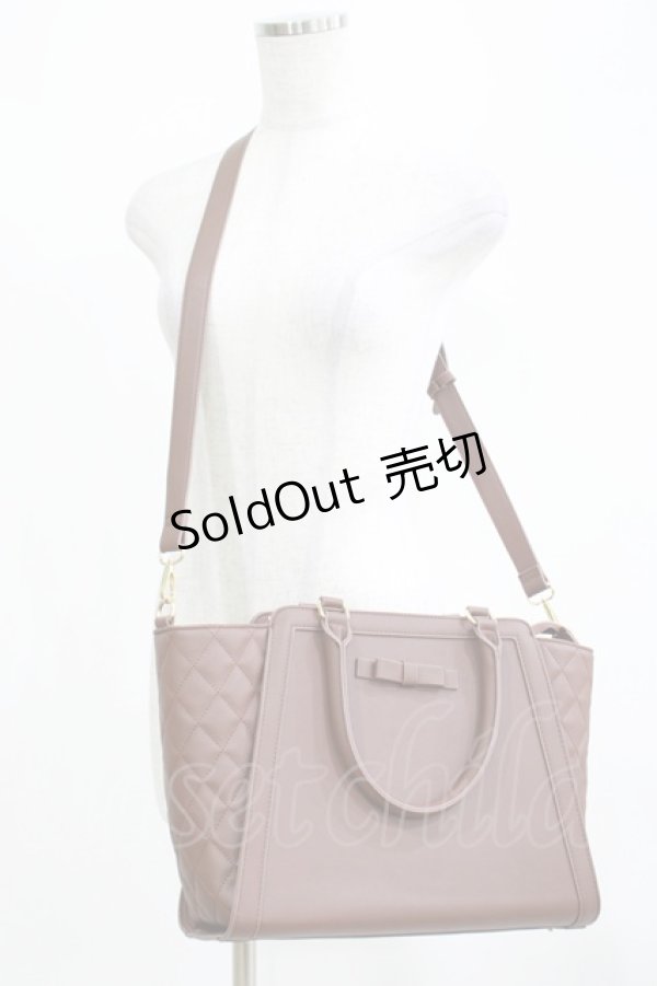 画像1: m petit by misako / サンリオキャラクターズコラボ キキララ 2WAYバッグ  ブラウン H-25-04-10-1071-LO-BG-NS-ZH (1)