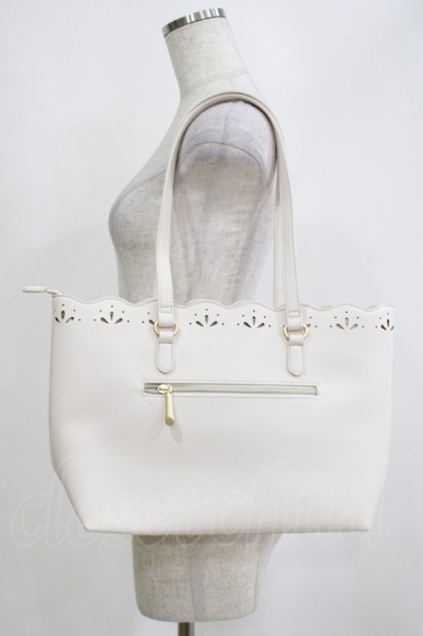 画像2: m petit by misako / サンリオキャラクターズコラボ シナモロール トートバッグ  オフ H-25-04-10-1072-LO-BG-NS-ZH (2)