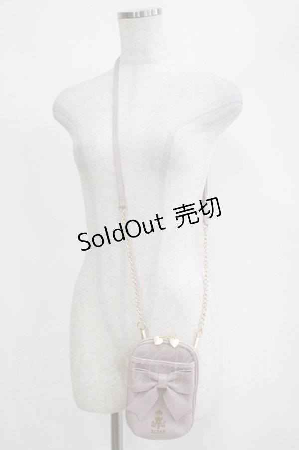画像1: m petit by misako / NINA’S コラボショルダーバッグ  ピンク H-25-04-10-1075-LO-BG-NS-ZH (1)