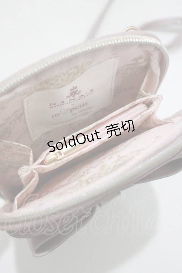 画像4: m petit by misako / NINA’S コラボショルダーバッグ  ピンク H-25-04-10-1075-LO-BG-NS-ZH (4)