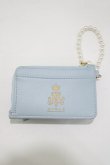 画像2: m petit by misako / NINA’Sコラボリボンコインケース  サックス H-25-04-10-1076-LO-BG-NS-ZH (2)
