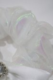 画像2: Ank Rouge / オーロラリボンシュシュ  オフ H-25-04-10-1077-CA-ZA-NS-ZH (2)