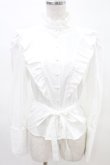 画像1: Sheglit / "Victorian"フリルブラウス  ホワイト H-25-04-10-010-EL-BL-KB-ZH (1)