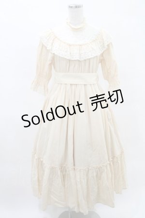 画像: Sheglit / 紫陽花のレースドレス M アイボリー H-25-04-10-002-EL-OP-KB-ZH