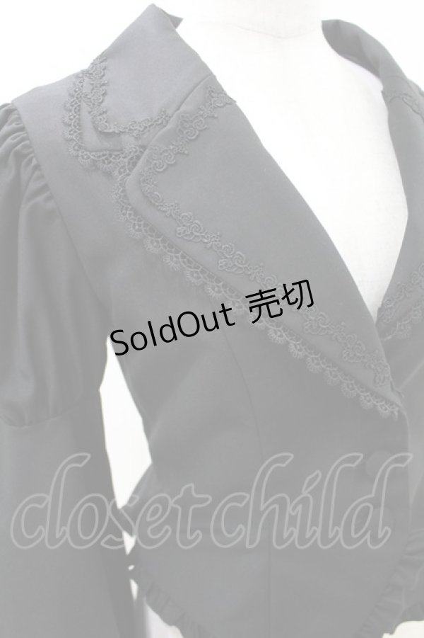 画像4: ATELIER PIERROT / Mystique Witch Jacket  ブラック H-25-04-10-017-EL-JA-KB-ZH (4)