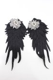 画像1: MR corset / WING CLIP  黒 H-25-04-10-026-PU-ZA-KB-ZH (1)