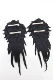 画像2: MR corset / WING CLIP  黒 H-25-04-10-026-PU-ZA-KB-ZH (2)