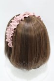 画像2: m petit by misako / ギャザーリボンカチューシャ  ピンク H-25-04-11-037-LO-AC-NS-ZH (2)