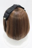 画像2: m petit by misako / NINA'sコラボ AM*NIリボンカチューシャ  ブラック H-25-04-11-038-LO-AC-NS-ZH (2)