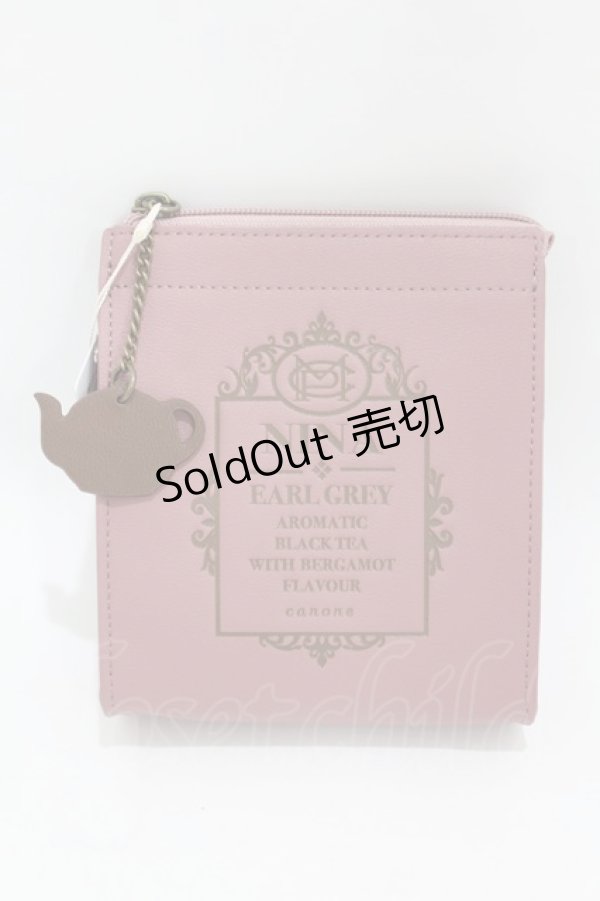 画像1: Maison de FLEUR Petite Robe canone / とっておきの紅茶ポーチ  Pink H-25-04-11-044-EL-ZA-NS-ZH (1)