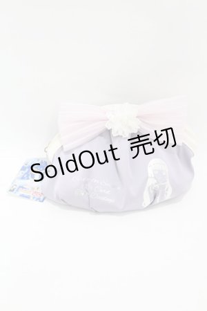 画像: Maison de FLEUR Petite Robe canone / 知世ちゃんと紫陽花の下でポーチ（M）  ラベンダー H-25-04-11-045-EL-ZA-NS-ZH