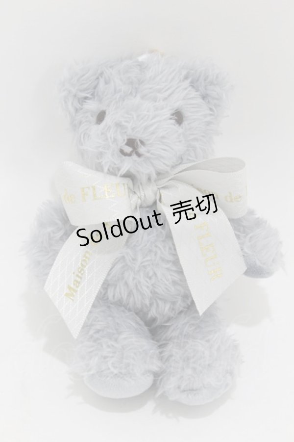 画像1: Maison de FLEUR / ルミネ立川店限定ベアチャーム/【Ciel】  サックス H-25-04-11-052-LO-ZA-NS-ZH (1)