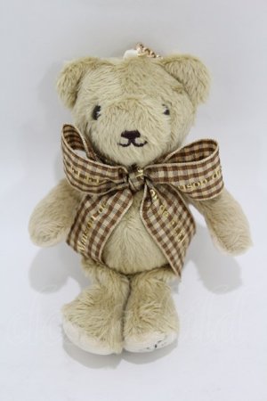 画像: Maison de FLEUR / イクスピアリ店限定ベアチャーム/【Peri】  ベージュ/ブラウン H-25-04-11-054-LO-ZA-NS-ZH