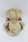 画像2: Maison de FLEUR / イクスピアリ店限定ベアチャーム/【Peri】  ベージュ/ブラウン H-25-04-11-054-LO-ZA-NS-ZH (2)