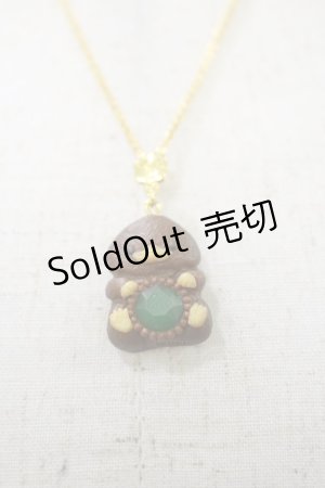 画像: Q-pot. / ベビーニフラー/ジュエルクッキーネックレス   H-25-04-11-1001-QP-AC-KB-ZH