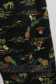 画像3: Candy Stripper / CANDY ISLAND HALF PANTS  ブラック H-25-04-11-1039-PU-PA-KB-ZH (3)
