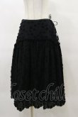 画像1: Jane Marple / Cut flower lace dress skirt  ブラック H-25-04-11-1046-JM-SK-KB-ZH (1)