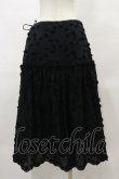 画像2: Jane Marple / Cut flower lace dress skirt  ブラック H-25-04-11-1046-JM-SK-KB-ZH (2)