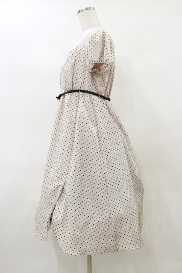 画像3: MILK / フリーズdress  ベージュ H-25-04-11-1054-ML-OP-KB-ZH (3)