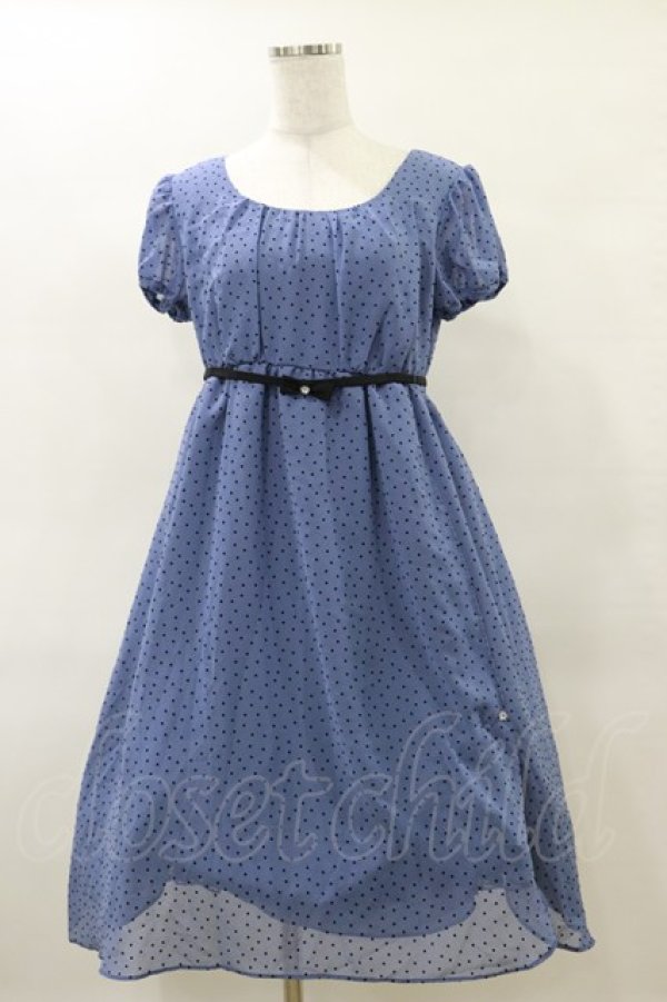 画像1: MILK / フリーズdress  ブルー H-25-04-11-1055-ML-OP-KB-ZH (1)